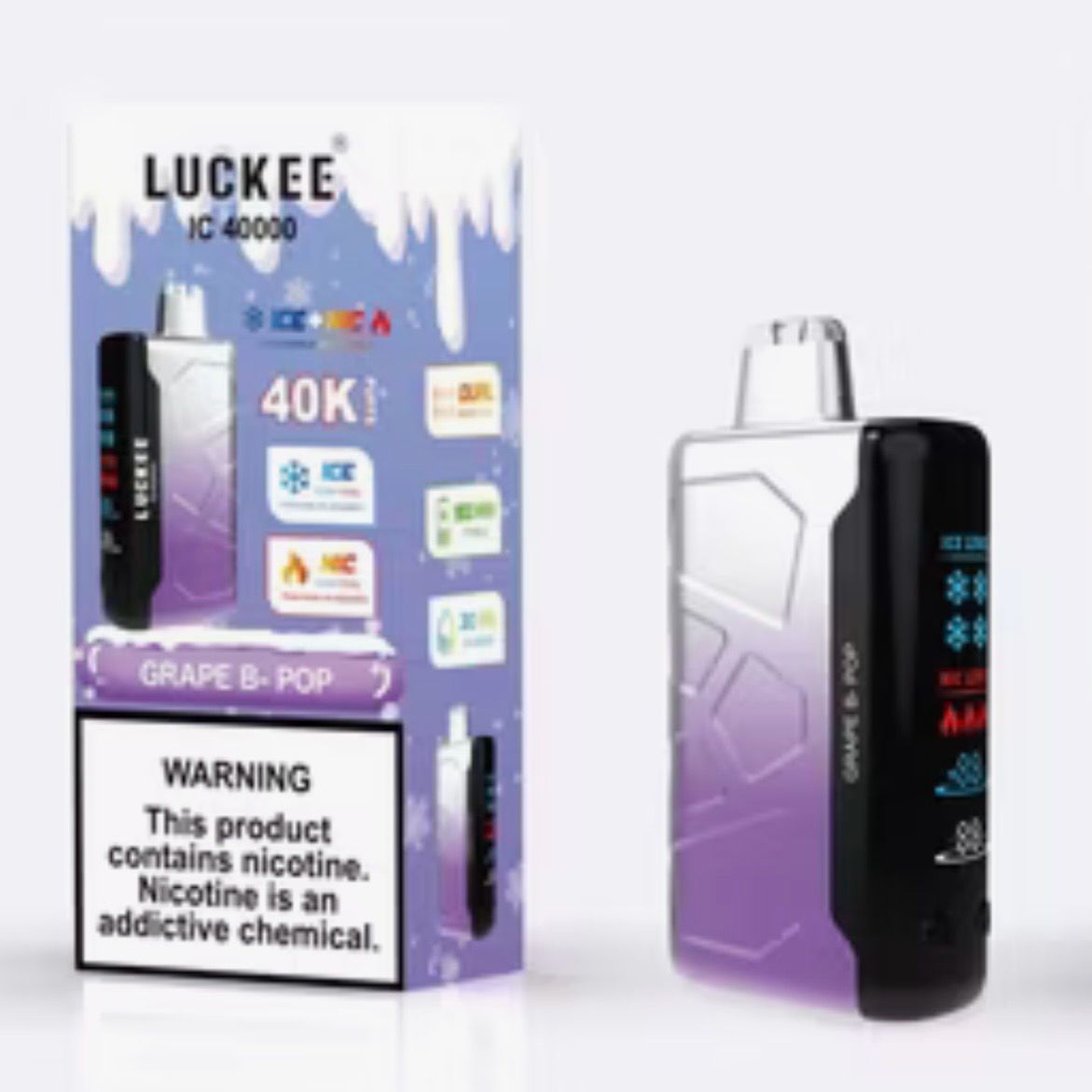 LUCKEE IC40000 Grape B-Pop