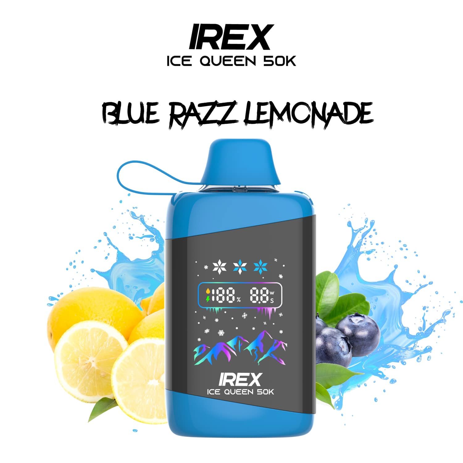 IREX Ice Queen 60000 Blue Razz Lemonade