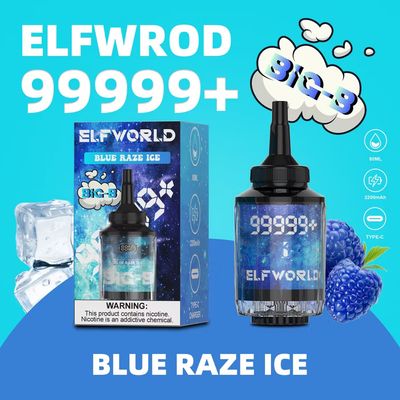 Elfworld BIG B 99999+ Blue Razz Ice