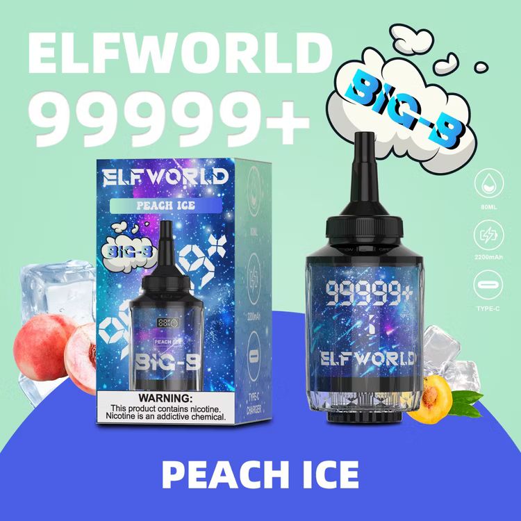 Elfworld BIG B 99999+ Peach Ice