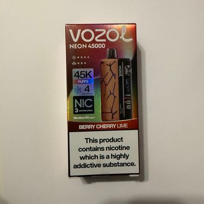 VOZOL NEON 45000 Berry Cherry Lime
