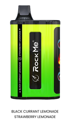 ROCKME Twins 30000 Black Currant Lemoande &amp; Strawberry Lemonade