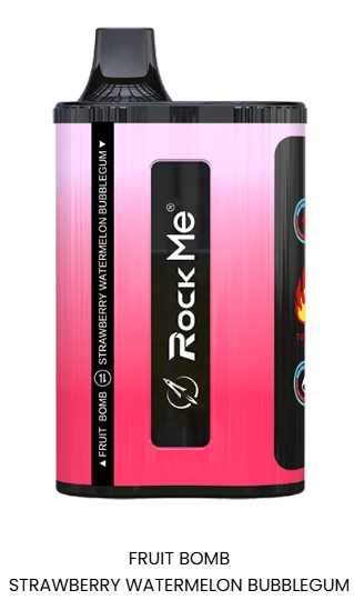 ROCKME Twins 30000 Fruit Bomb &amp; Strawberry Watermelon Bubblegum