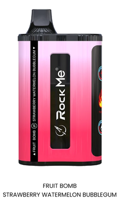 ROCKME Twins 30000 Fruit Bomb &amp; Strawberry Watermelon Bubblegum