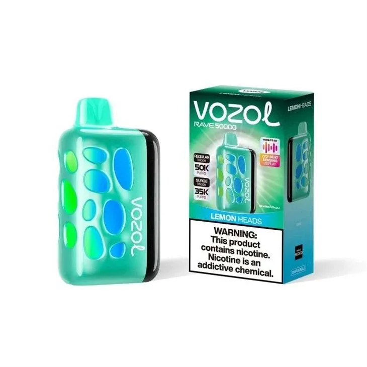 VOZOL RAVE 50000 Lemon Heads