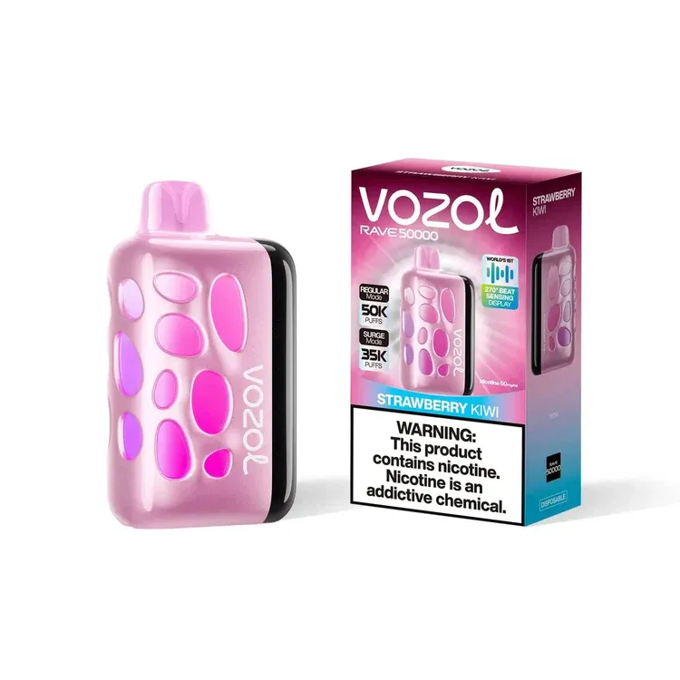 VOZOL RAVE 50000 Frozen Strawberry Kiwi