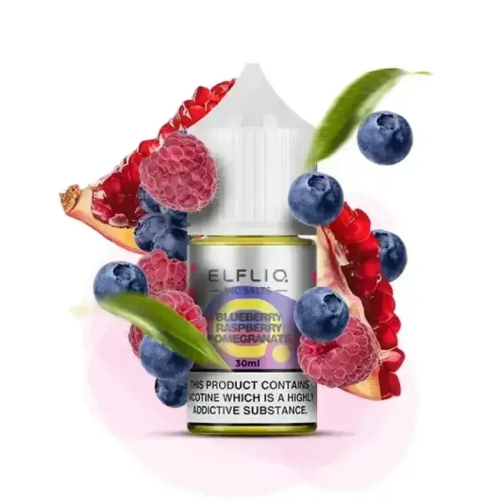 ELFLIQ Liquid 5% 30ml Blueberry Raspberry Pomegranate
