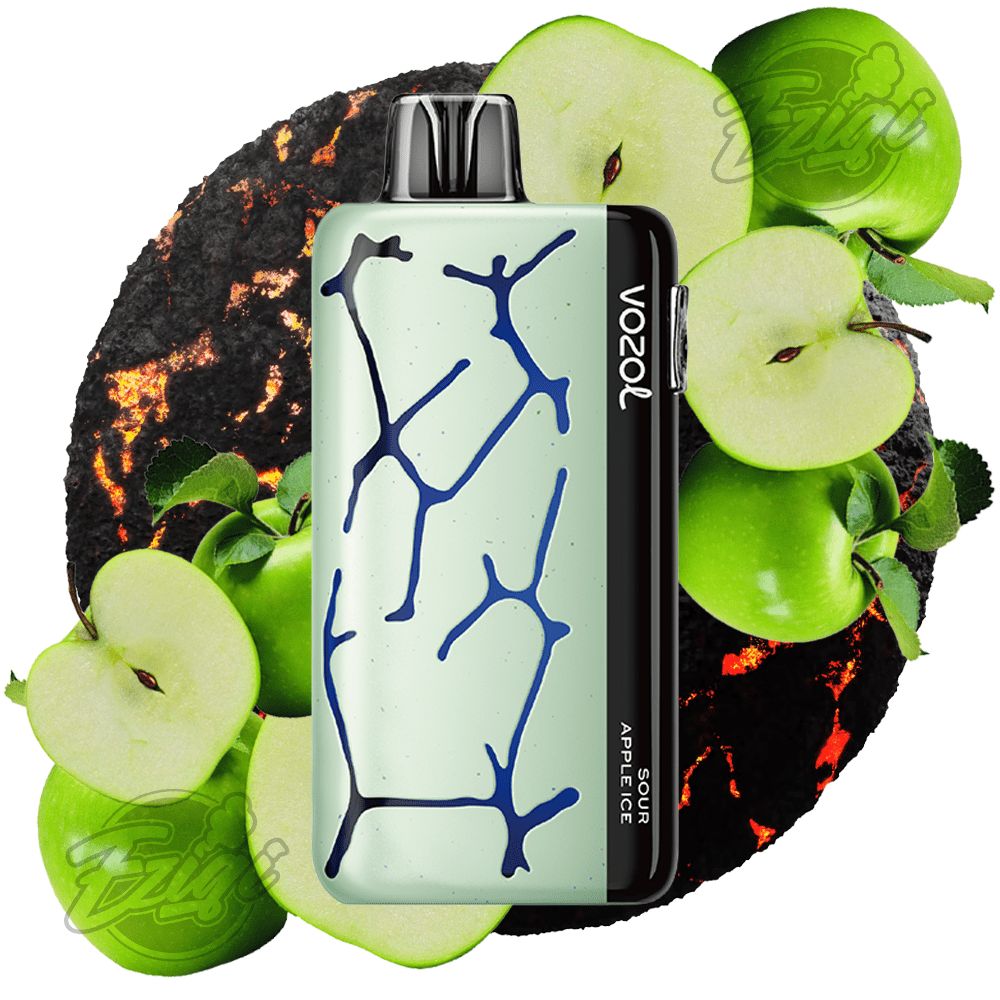 VOZOL NEON 45000 Sour Apple Ice