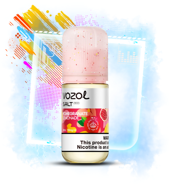 VOZOL Liquid 5% 30ml Pomegranate Lemonade