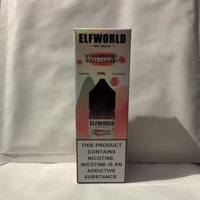 ElfWorld Liquid 5% 30ml Strawberry Razz Cherry