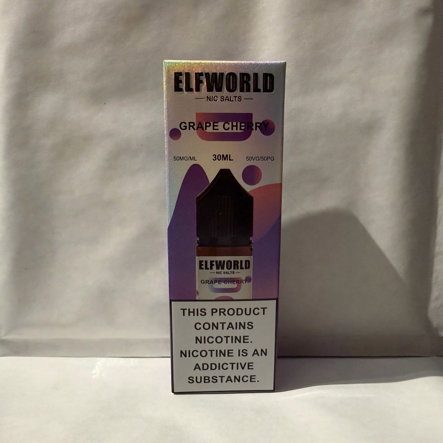 ElfWorld Liquid 5% 30ml Grape Cherry