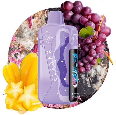 ELFBAR Lush King Pro 40000 Starfruit Grape