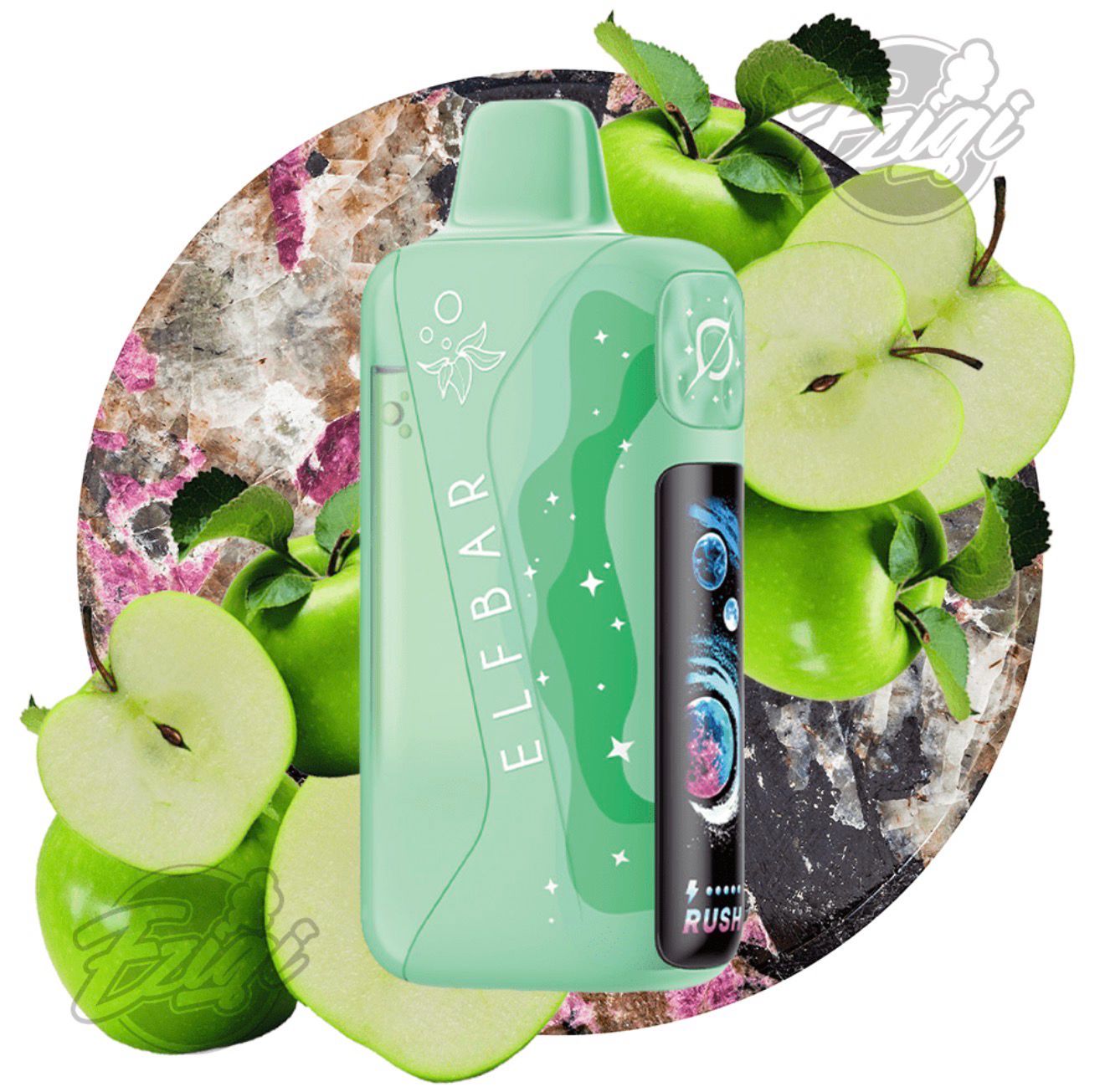 ELFBAR Lush King Pro 40000 Sour Apple Ice