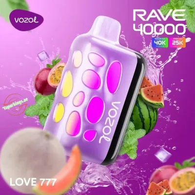 VOZOL RAVE 40000 LOVE777
