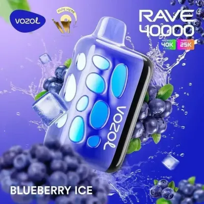 VOZOL RAVE 40000 Blueberry Ice