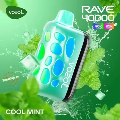 VOZOL RAVE 40000 Cool Mint