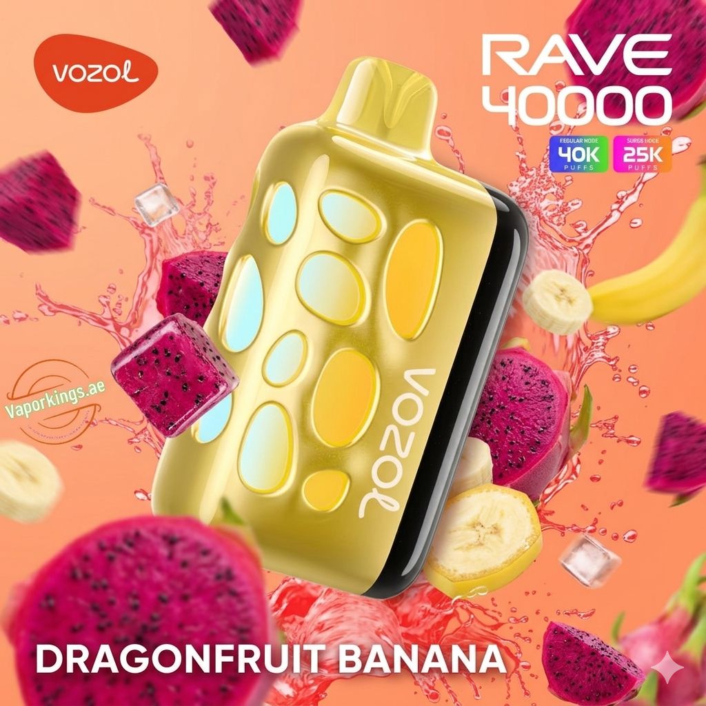 VOZOL RAVE 40000 Dragon Fruit Banana