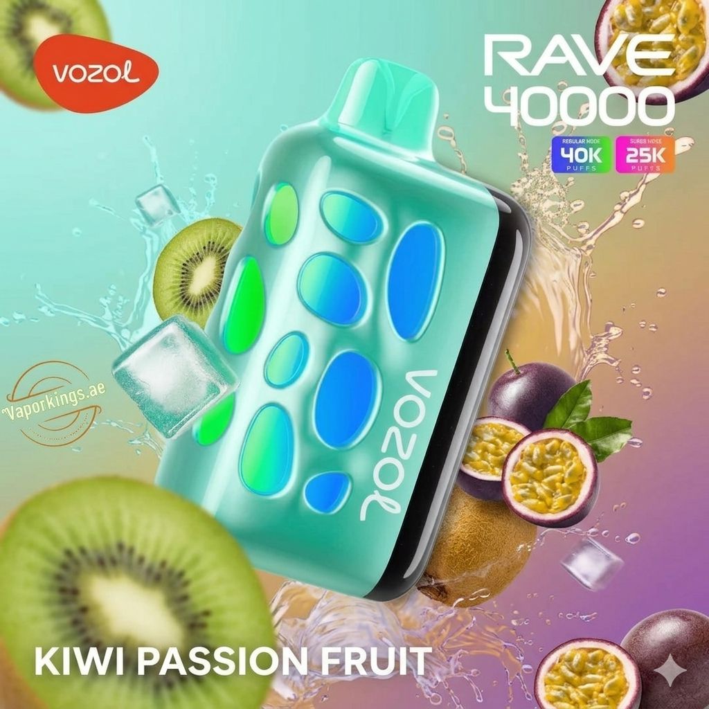 VOZOL RAVE 40000 Kiwi Passion Fruit