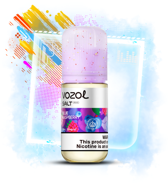 VOZOL Liquid 5% 30ml Blue Raspberry