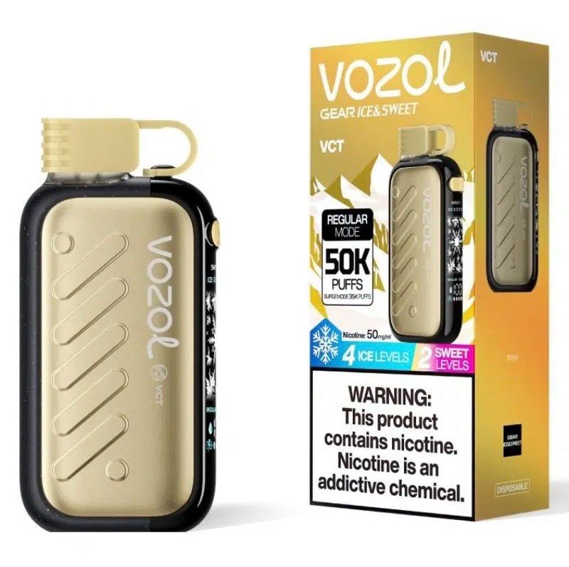 VOZOL GEAR 50000 VCT (Vanilla Custard Tobacco)