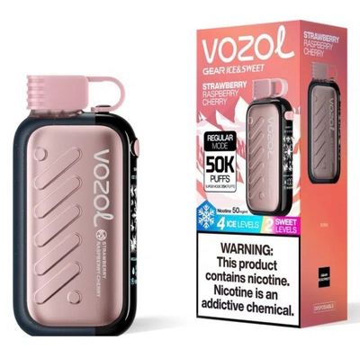 VOZOL GEAR 50000 Strawberry Raspberry Cherry