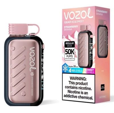 VOZOL GEAR 50000 Strawberry Banana