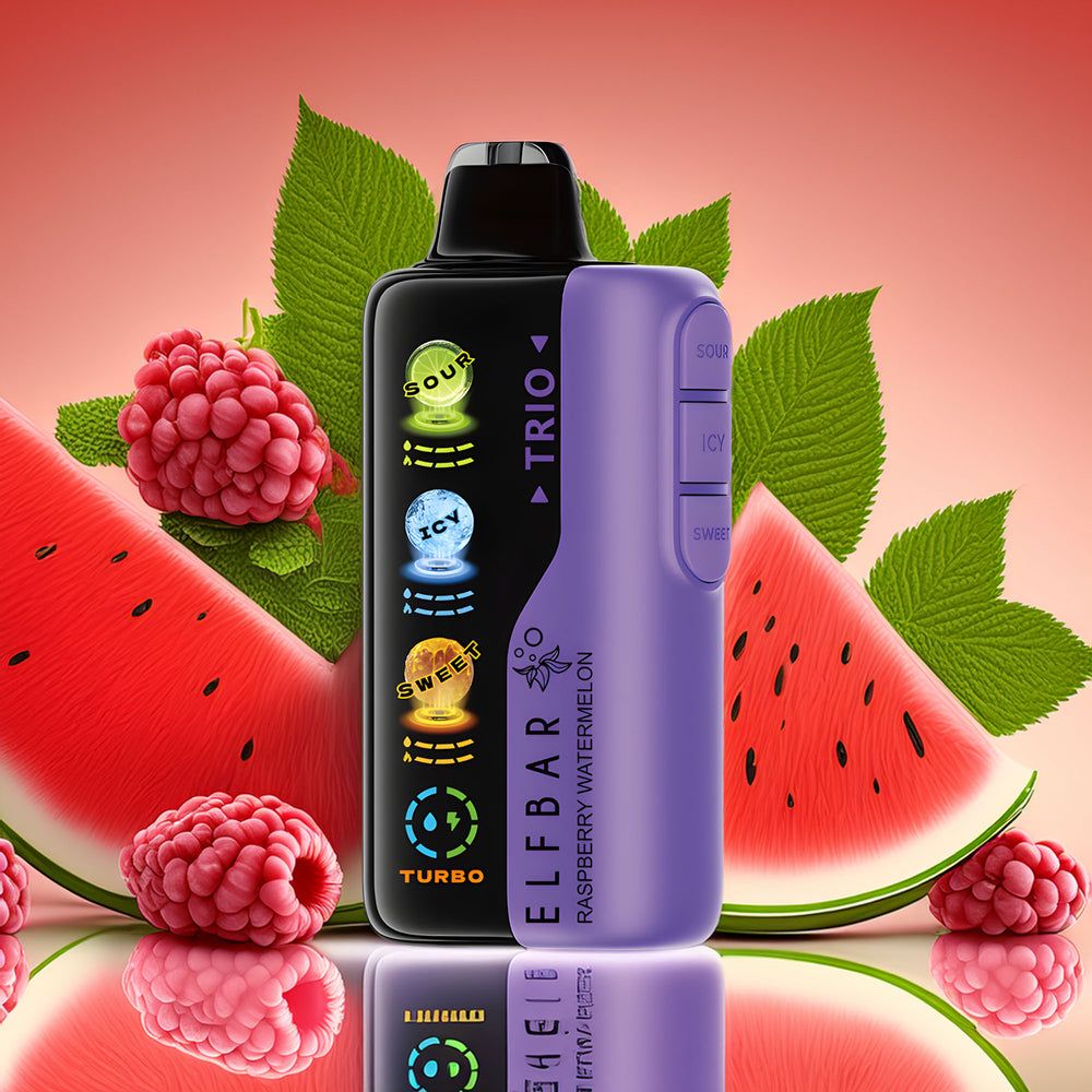 ELFBAR Trio 40000 Raspberry Watermelon