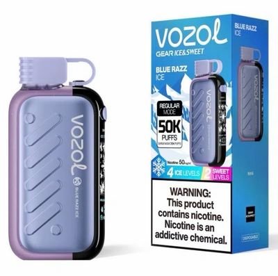 VOZOL GEAR 50000 Blue Razz Ice