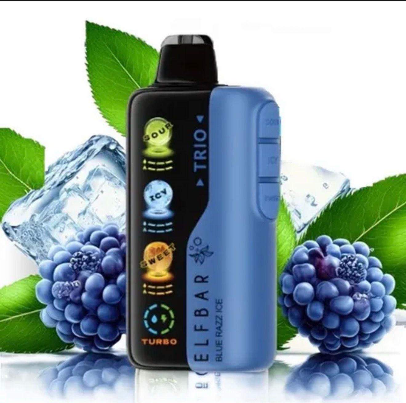 ELFBAR Trio 40000 Blue Razz Ice