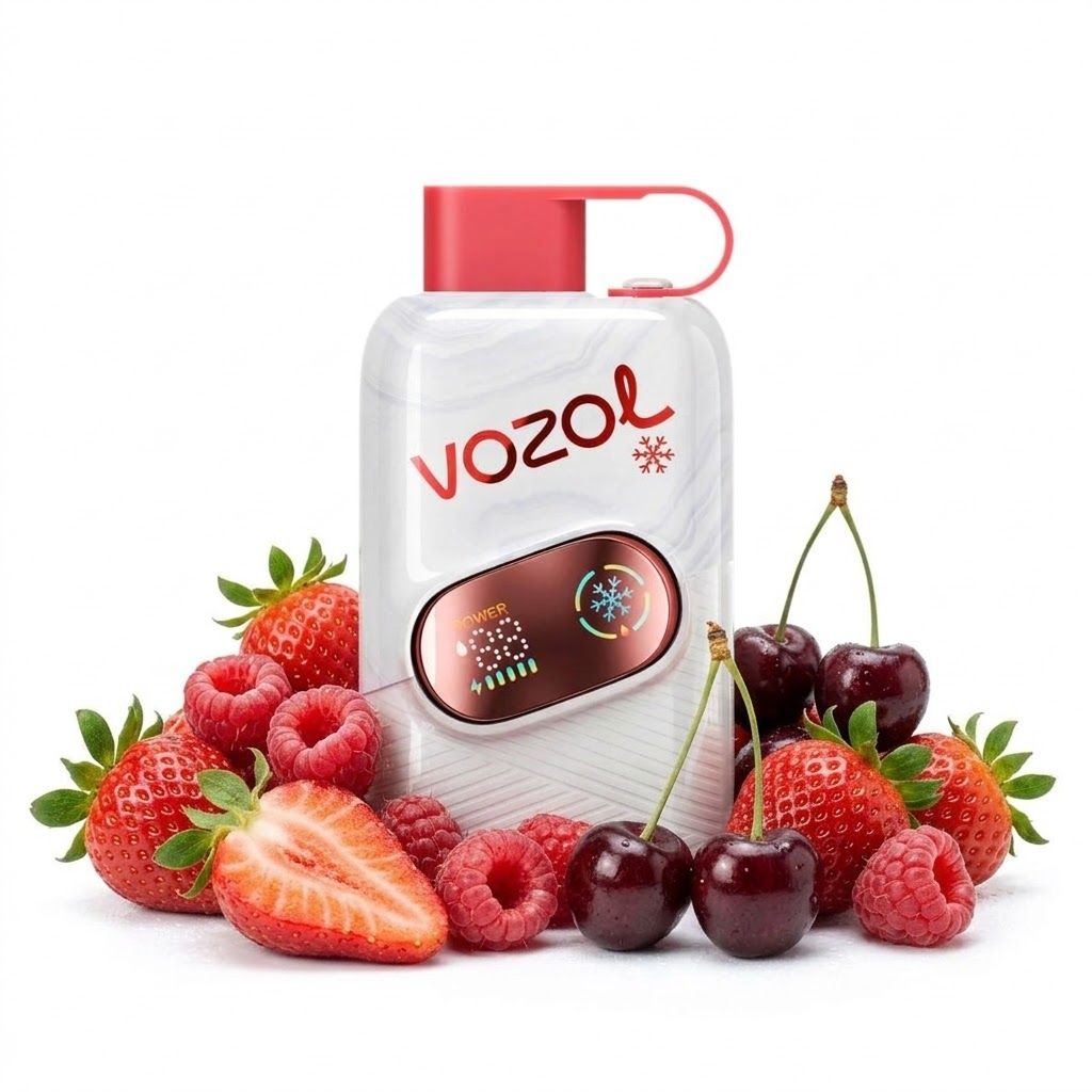 VOZOL Star Click 50000 Strawberry Raspberry Cherry