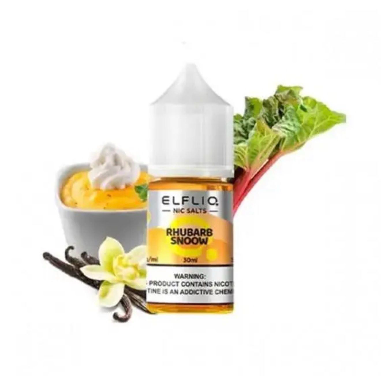 ELFLIQ Liquid 5% 30ml Rhubarb Snoow