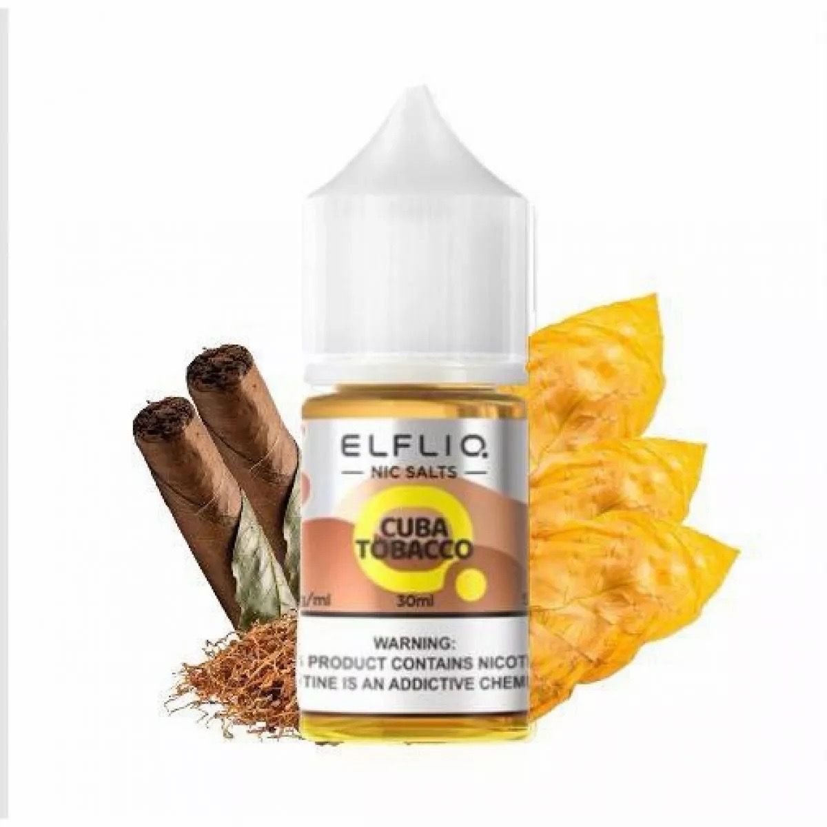 ELFLIQ Liquid 5% 30ml Cuba Tobacco