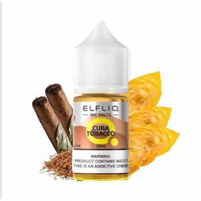 ELFLIQ Liquid 5% 30ml Cuba Tobacco