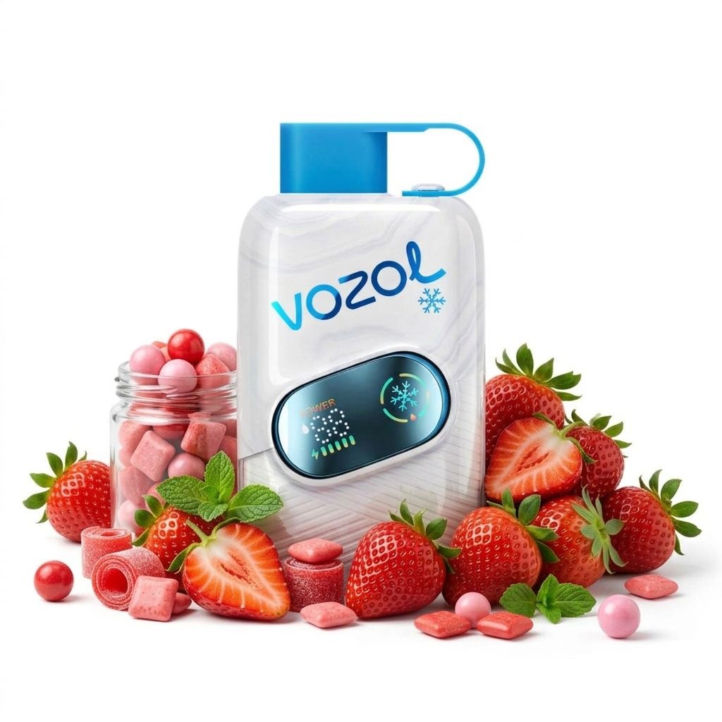 VOZOL Star Click 50000 Strawberry Gum
