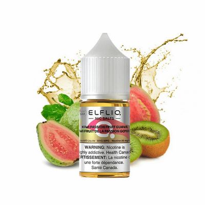 ELFLIQ Liquid 5% 30ml Kiwi Passion Fruit Guava