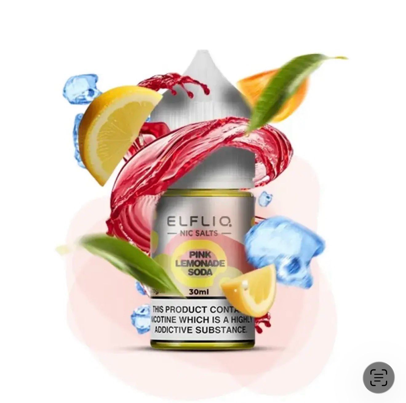 ELFLIQ Liquid 5% 30ml Pink Lemonade Soda