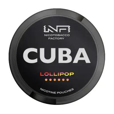 Cuba Black 66mg/g Lollipop