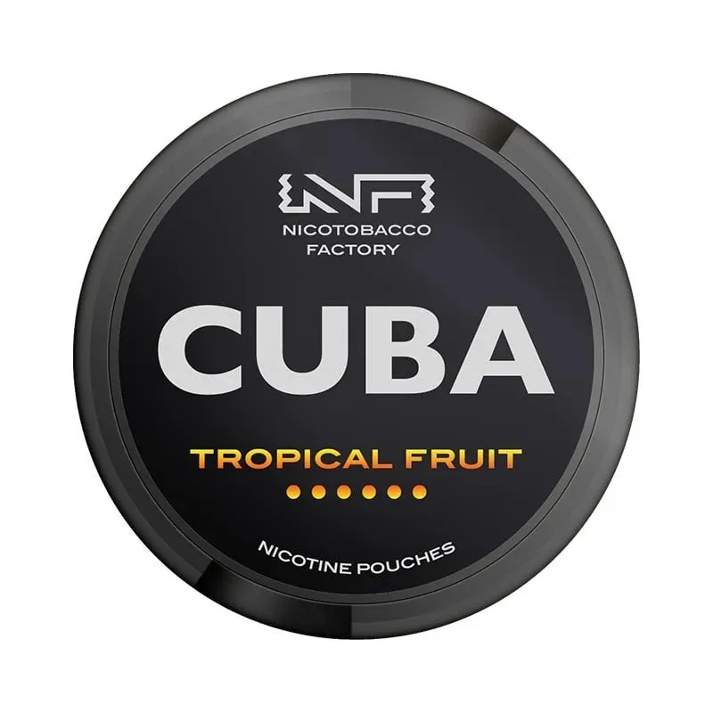 Cuba Black 66mg/g Tropical Fruit