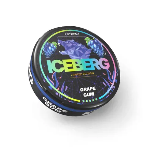 ICEBERG 50mg Grape Gum