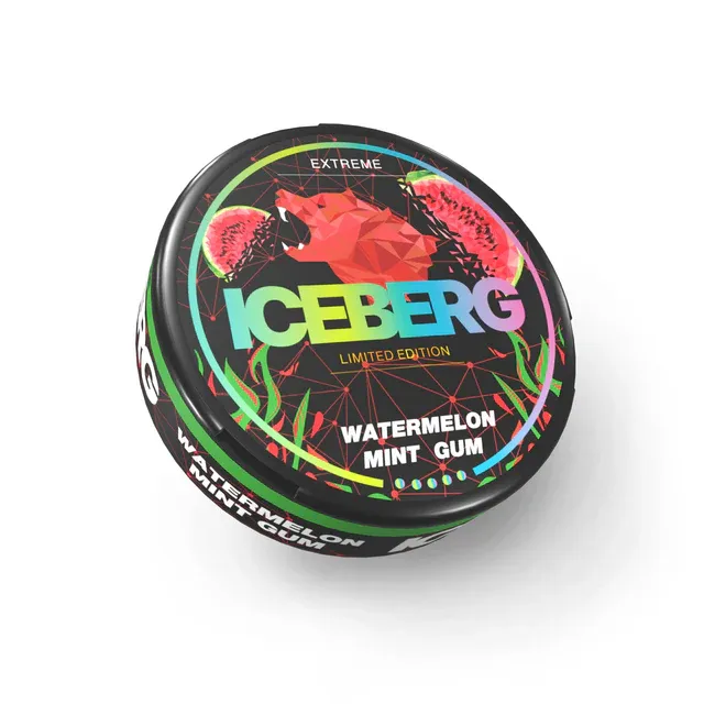 ICEBERG 50mg Watermelon Mint Gum