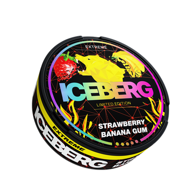 ICEBERG 50mg Strawberry Banana Gum