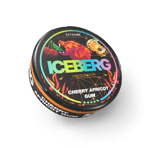 ICEBERG 50mg Cherry Apricot Gum