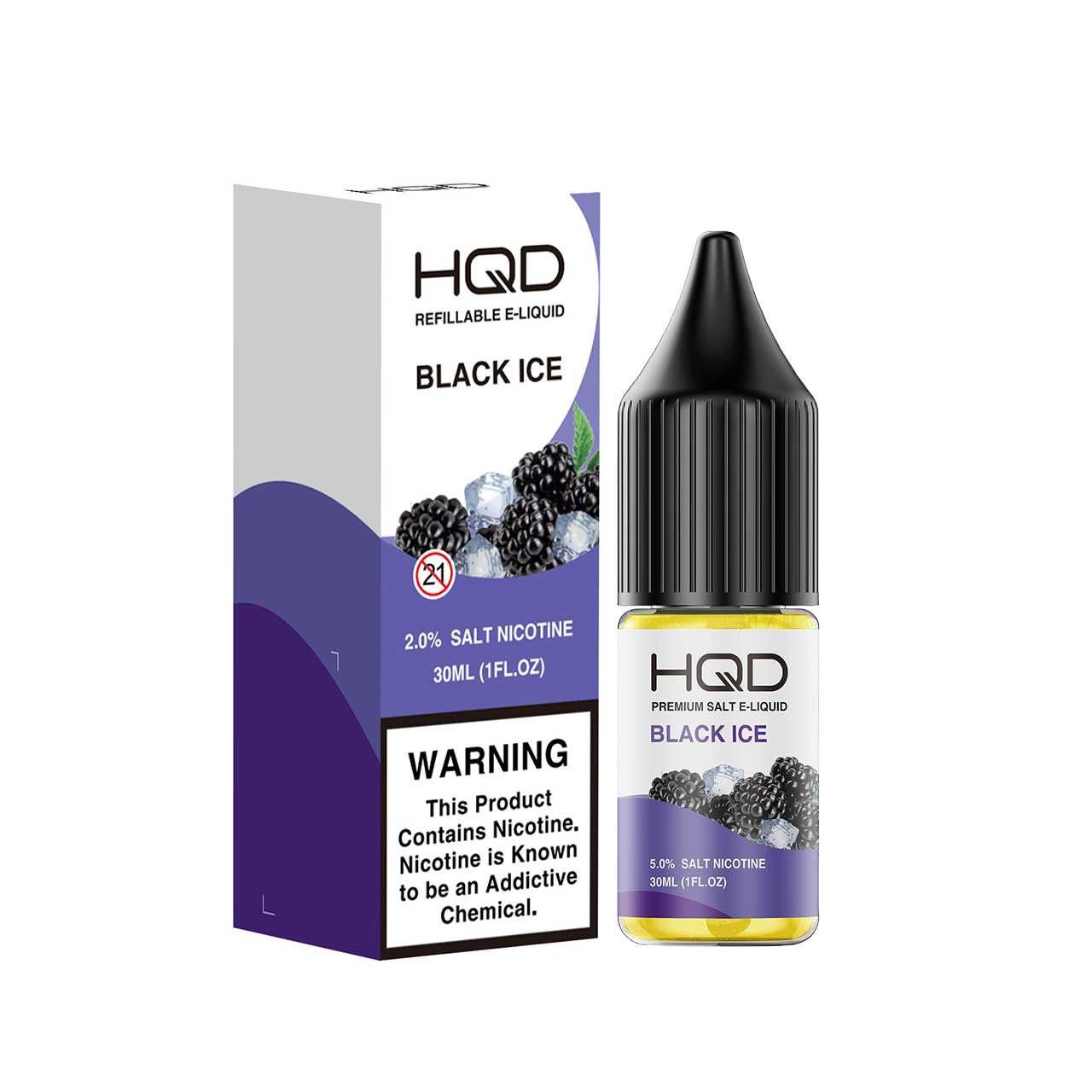 HQD Liquid 5% 30ml Black Ice