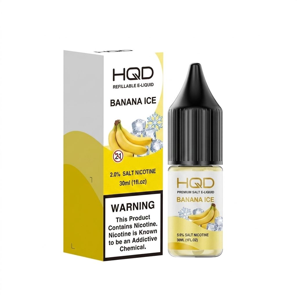 HQD Liquid 5% 30ml Banana Ice
