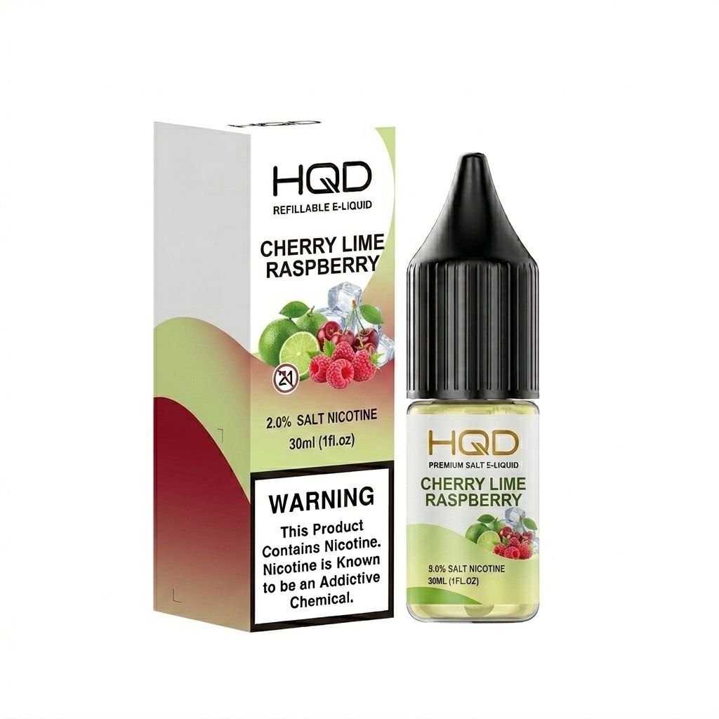 HQD Liquid 5% 30ml Cherry Lime Raspberry