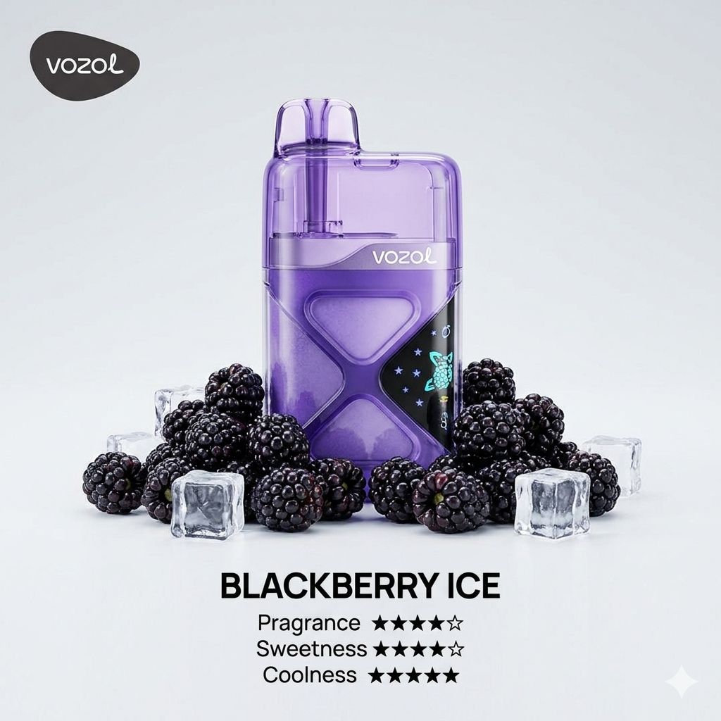 VOZOL NEON 60000 Blackberry Ice