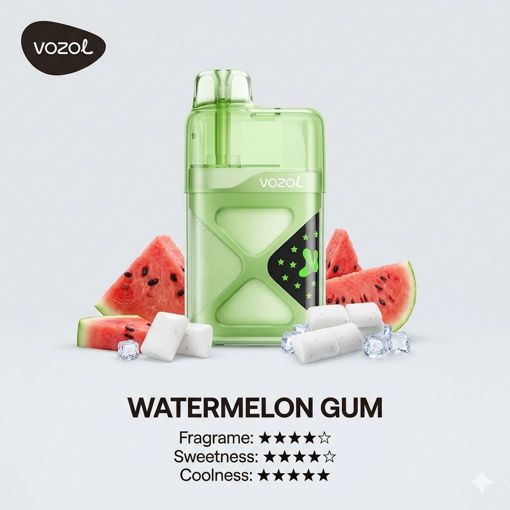 VOZOL NEON 60000 Watermelon Gum