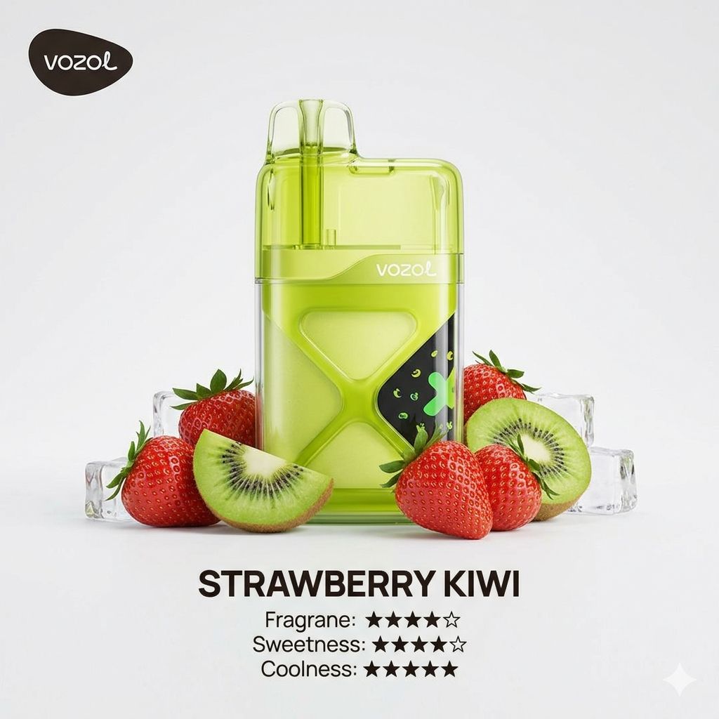 VOZOL NEON 60000 Strawberry Kiwi