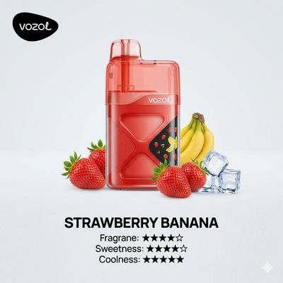 VOZOL NEON 60000 Strawberry Banana