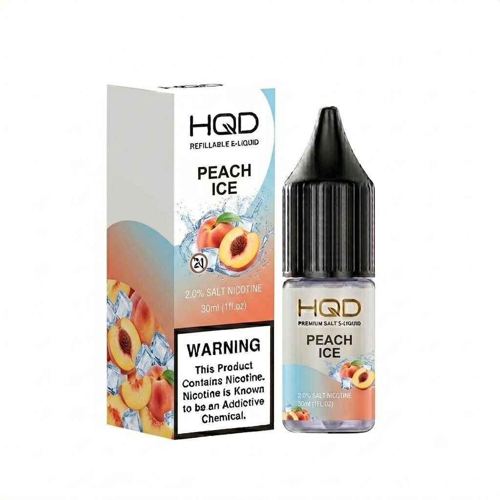 HQD Liquid 5% 30ml Peach Ice